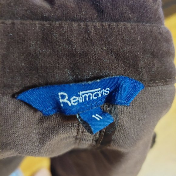 Reitmans Brown Faux Suede Size 11 Jacket - Picture 3 of 4